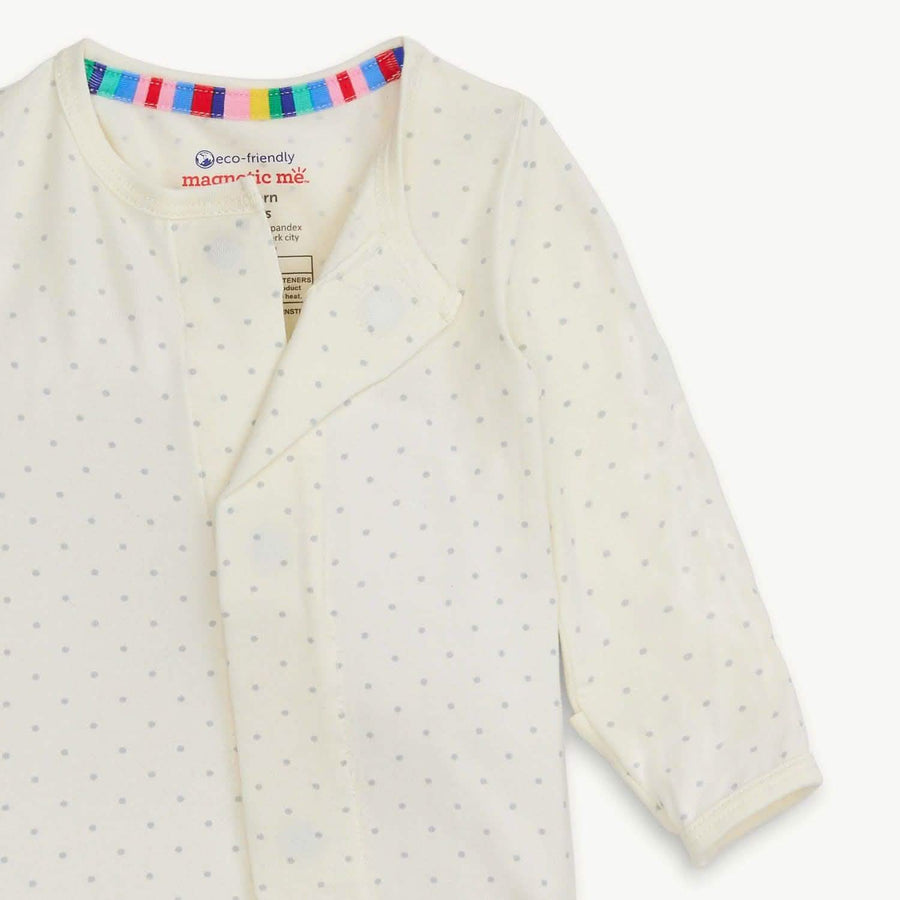 Magnetic Me | Pin Dot Cream Footie