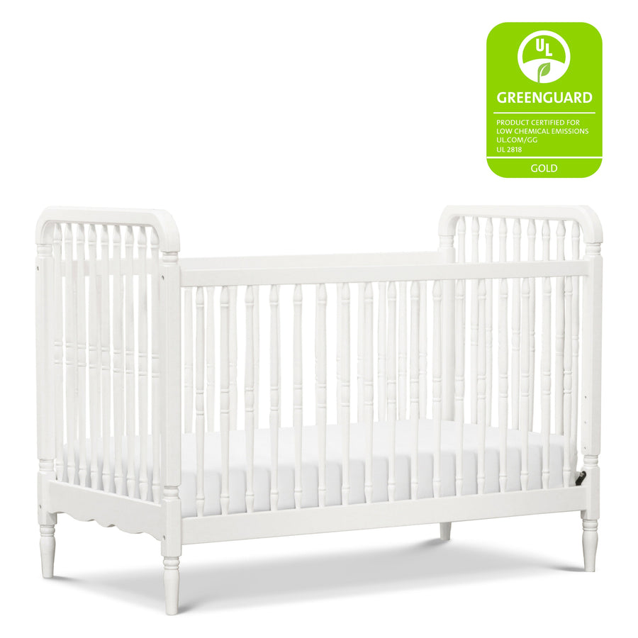 Namesake Liberty 3-in-1 Convertible Spindle Crib with Toddler Bed Conversion Kit