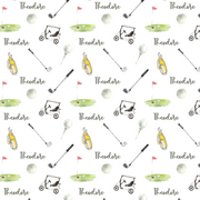 Sugar + Maple Personalized Bib | Putter's Paradise