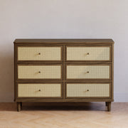 Namesake Marin with Cane 6-Drawer Dresser