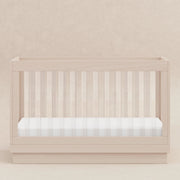 Babyletto Harlow Acrylic 3-in-1 Convertible Crib with Toddler Bed Conversion Kit