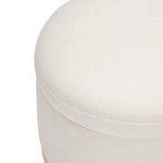 Babyletto Naka Storage Ottoman in Eco-Performance Fabric | Water Repellent & Stain Resistant