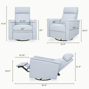 Namesake Willa Plus Power Glider Recliner + Power Headrest