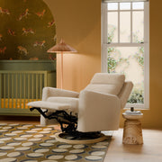 Babyletto Sigi Pro Power Recliner & Swivel Glider with Power Adjustable Headrest and Lumbar Support