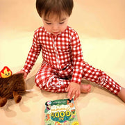 Little Venture Co. | Red Gingham Footie