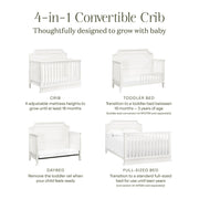 Namesake Emma Regency 4-in-1 Convertible Crib
