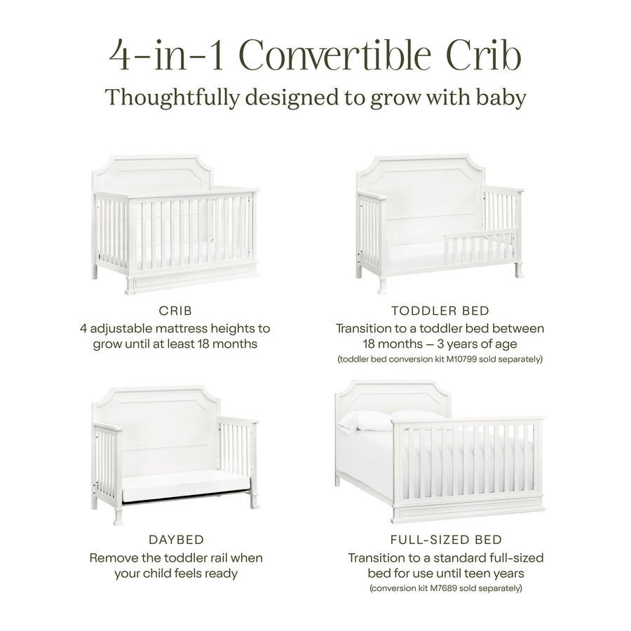 Namesake Emma Regency 4-in-1 Convertible Crib
