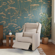 Babyletto Kiwi Plus Power Recliner and Swivel Glider with Power Adjustable Headrest and USB Port