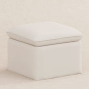 Babyletto Cali Storage Ottoman in Eco-Performance Fabric | Water Repellent & Stain Resistant