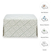 Sarah Flint x Namesake Crawford Gliding Ottoman in Eco-Performance Fabric | Water Repellent & Stain Resistant