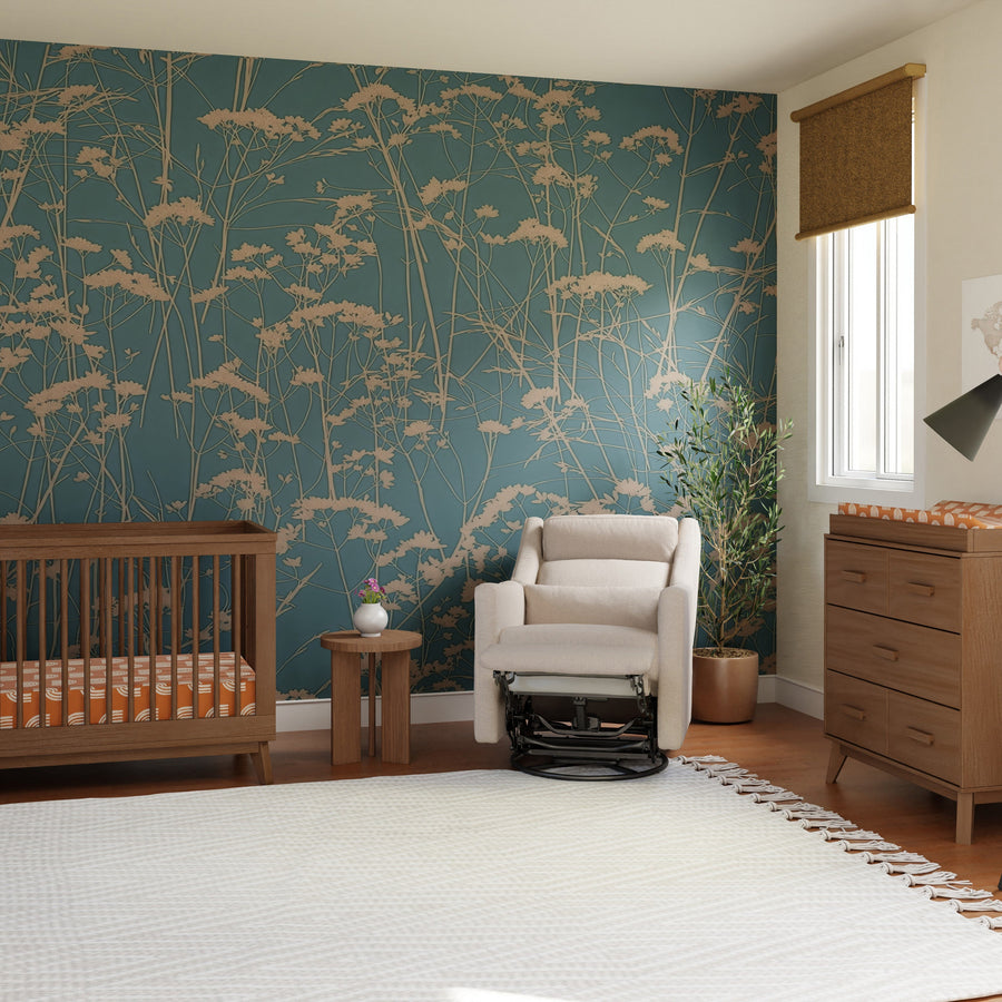 Babyletto Kiwi Plus Power Recliner and Swivel Glider with Power Adjustable Headrest and USB Port