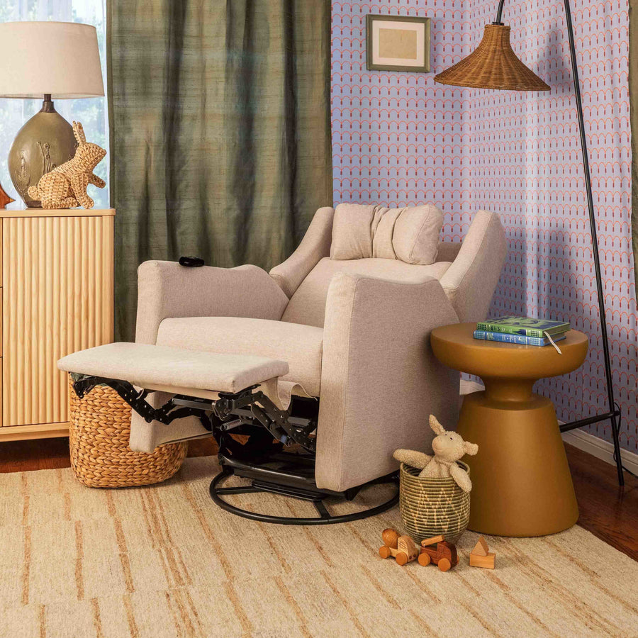 Babyletto | Kiwi Deluxe Power Recliner & Swivel Glider with Heat and Massage