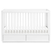 Babyletto Bento 3-in-1 Convertible Storage Crib with Toddler Bed Conversion Kit