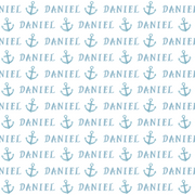 Sugar + Maple Personalized Towel | Anchors