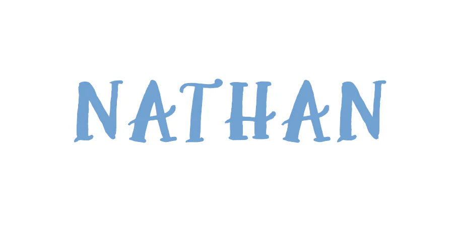 Sugar + Maple | Personalized Towel | Centered Name
