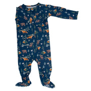 Sweet Bamboo | True Grit Zipper Footie