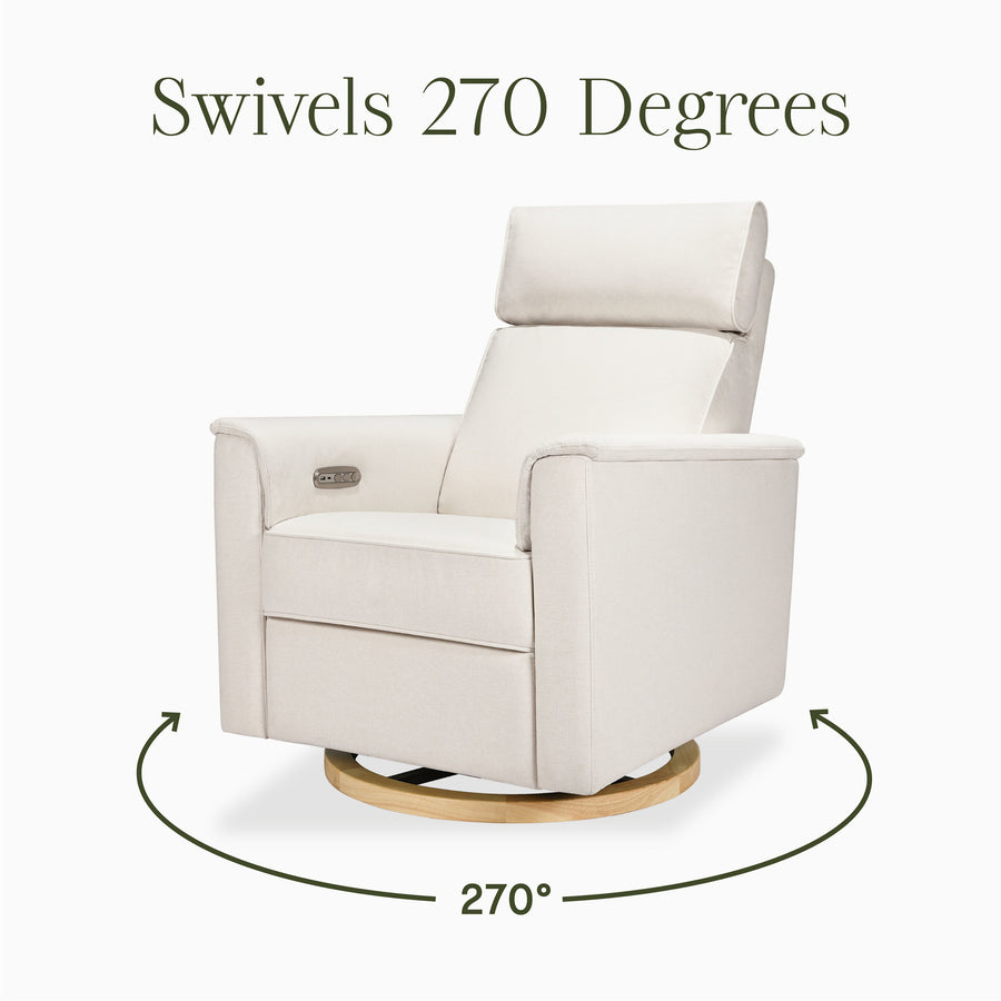 Namesake Willa Plus Power Glider Recliner + Power Headrest