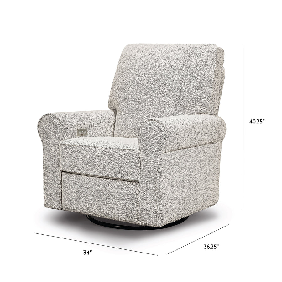 Monogram by Namesake Monroe Power Recliner and Swivel Glider in Boucle
