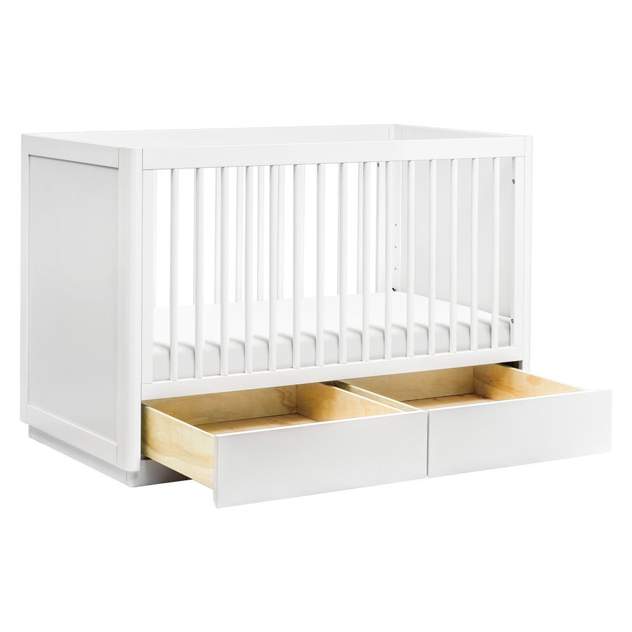 Babyletto Bento 3-in-1 Convertible Storage Crib with Toddler Bed Conversion Kit