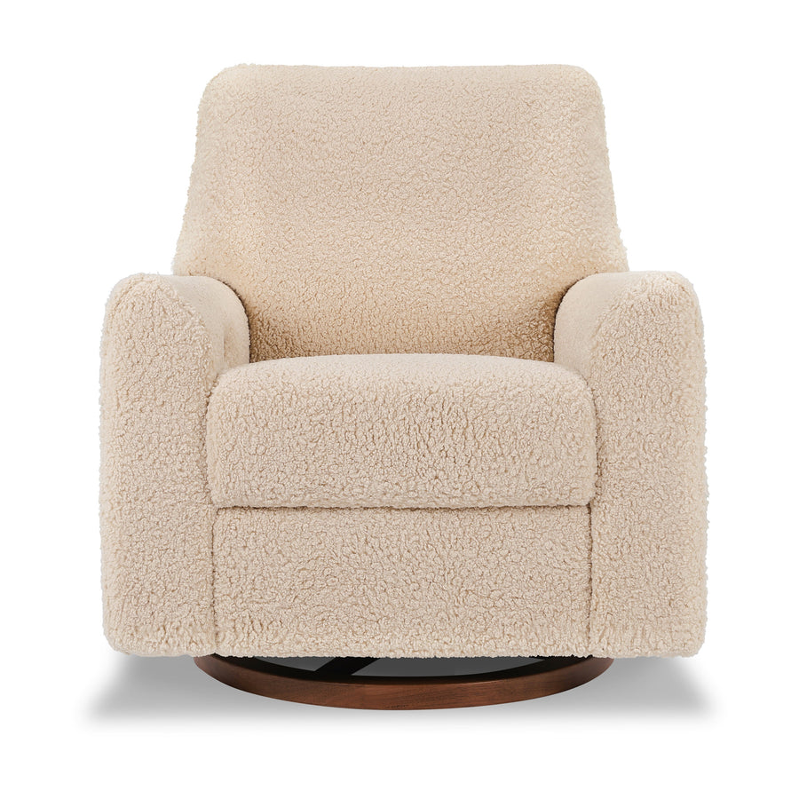 Babyletto Sunday Power Recliner and Swivel Glider in Shearling