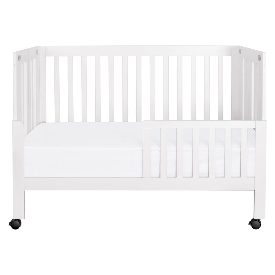Babyletto Maki Portable Folding Crib with Toddler Bed Conversion Kit