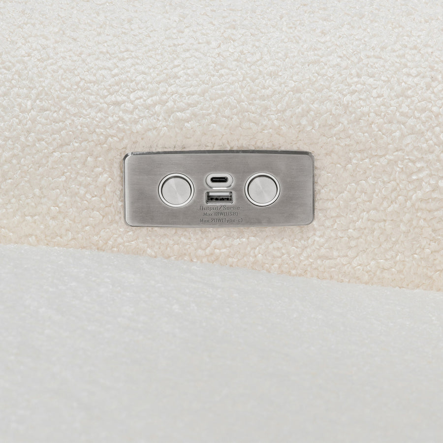 Babyletto Sunday Power Recliner and Swivel Glider