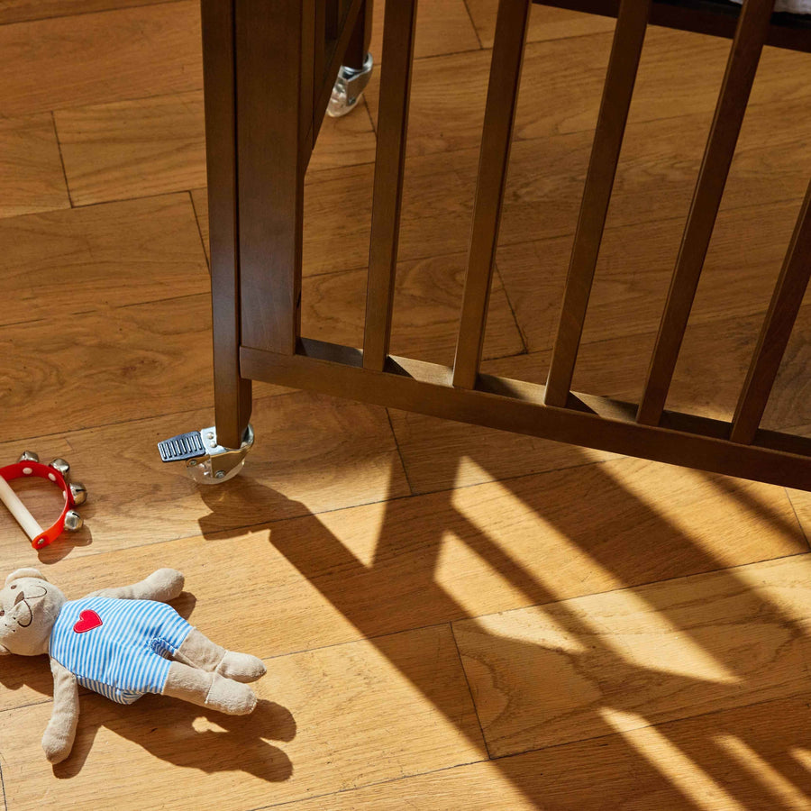 Babyletto Rolli 9-in-1 Convertible All-Stages Crib with Bassinet & Toddler Bed Conversion Kits