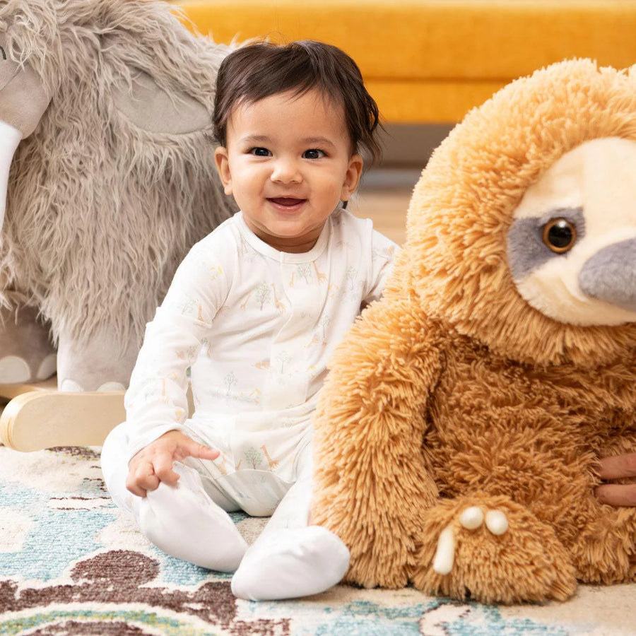 Magnetic Me | White Serene Safari Footie