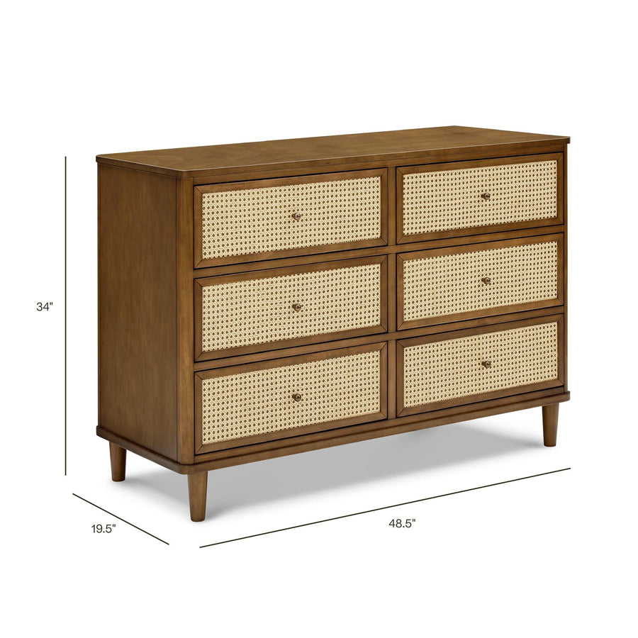 namesake dresser Liberty 9 Drawer Assembled Natural Walnut so you can spend less time building and more time enjoying your family Namesake Eloise 7-Drawer Wide Assembled