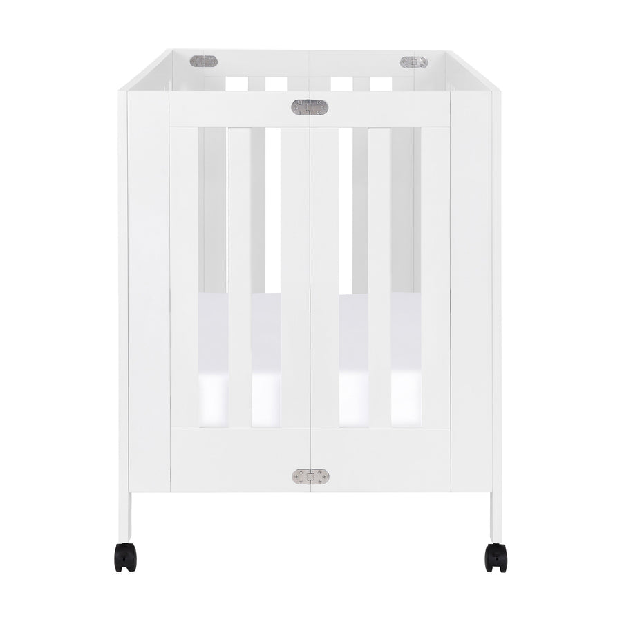 Babyletto Maki Portable Folding Crib with Toddler Bed Conversion Kit