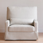 Namesake Crawford Pillowback Chair and a Half Comfort Swivel Glider