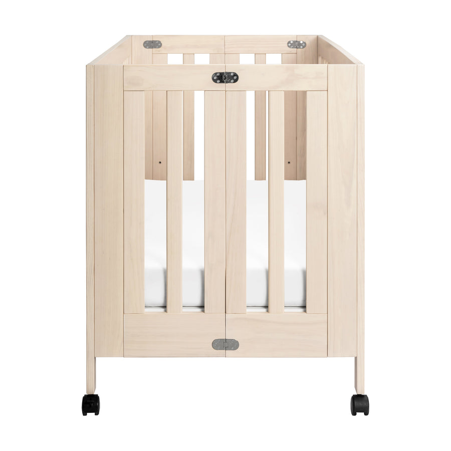 Babyletto Maki Portable Folding Crib with Toddler Bed Conversion Kit