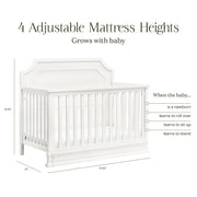 Namesake Emma Regency 4-in-1 Convertible Crib