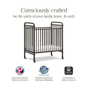 Namesake Abigail 3-in-1 Convertible Mini Crib