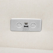 Babyletto Kiwi Electronic Recliner and Swivel Glider with USB port