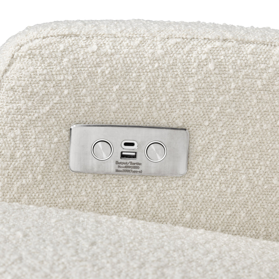 Namesake Crewe Electronic Recliner and Swivel Glider