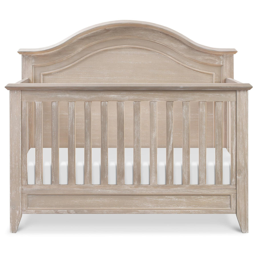 Monogram by Namesake Barrow Rustic 4-in-1 Convertible Curve Top Crib