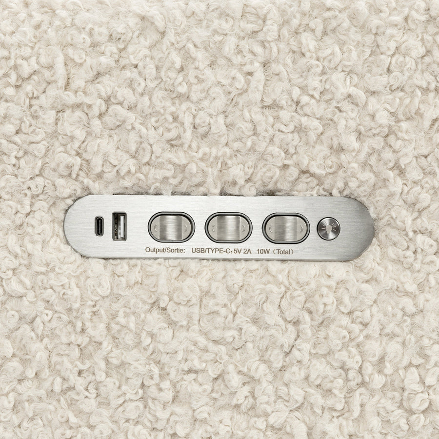 Babyletto Sigi Pro Power Recliner & Swivel Glider with Power Adjustable Headrest and Lumbar Support