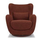 Babyletto Solstice Swivel Glider in Teddy Loop