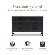 Namesake Alouette 7-Drawer Wide Dresser (56”)