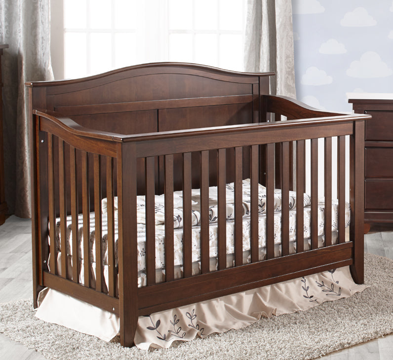 Pali | Napoli | 4-in-1 Convertible Curved Crib