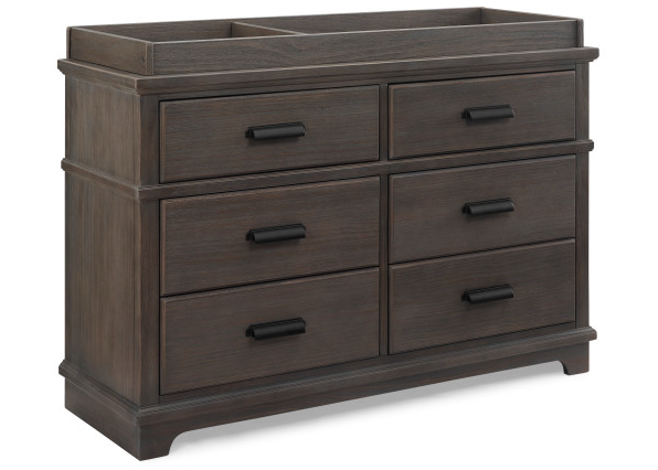 Simmons | Asher 6 Drawer Dresser with Changing Top