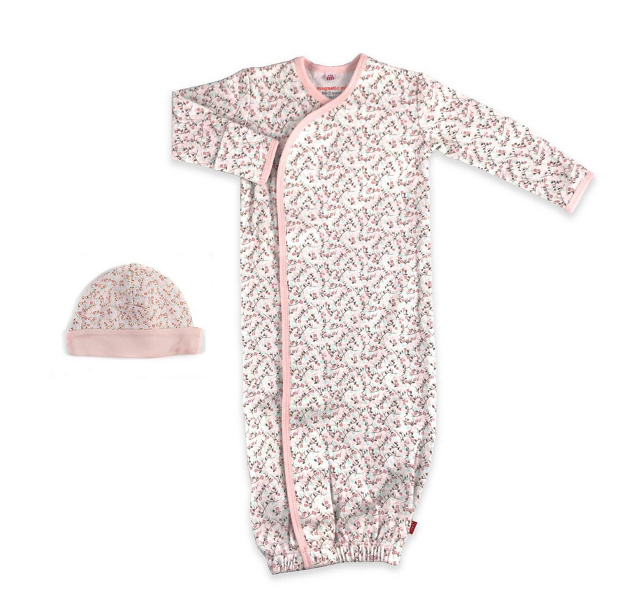 Magnetic Me | Bedford Floral Gown + Hat Set