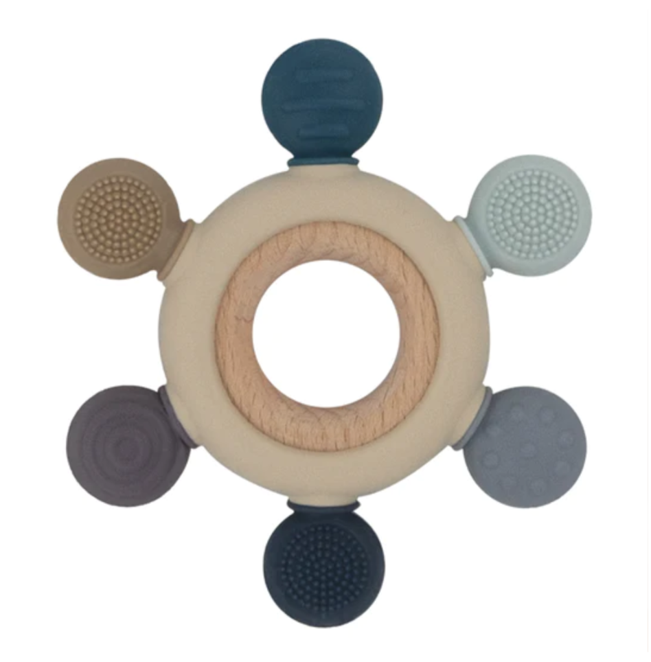 Living Textiles | Silicone Wheel Teether